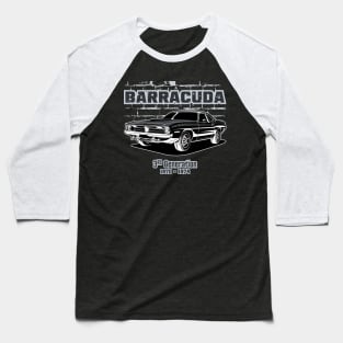 Plymouth Barracuda Baseball T-Shirt